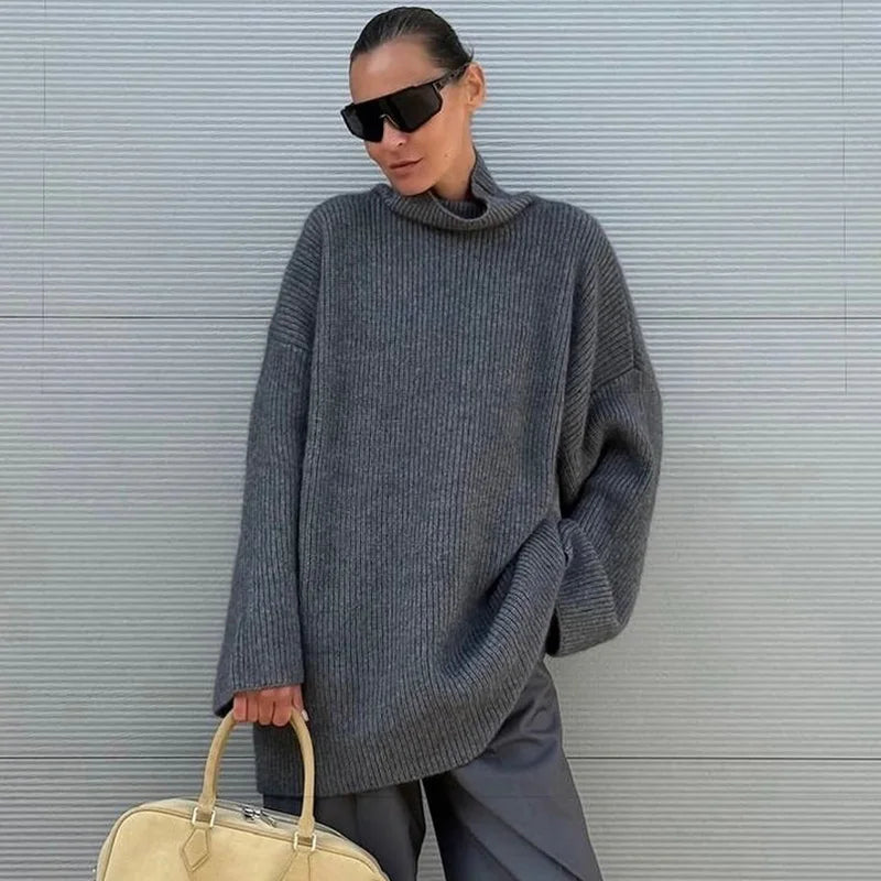 Abito oversize in maglia Hedda