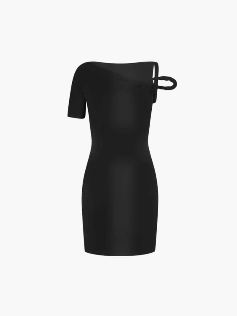 Abito corto drappeggiato Kylie