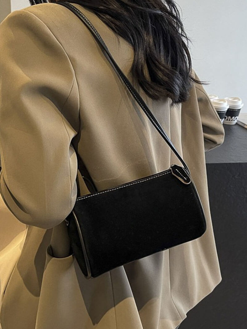 Borsa in camoscio Lara