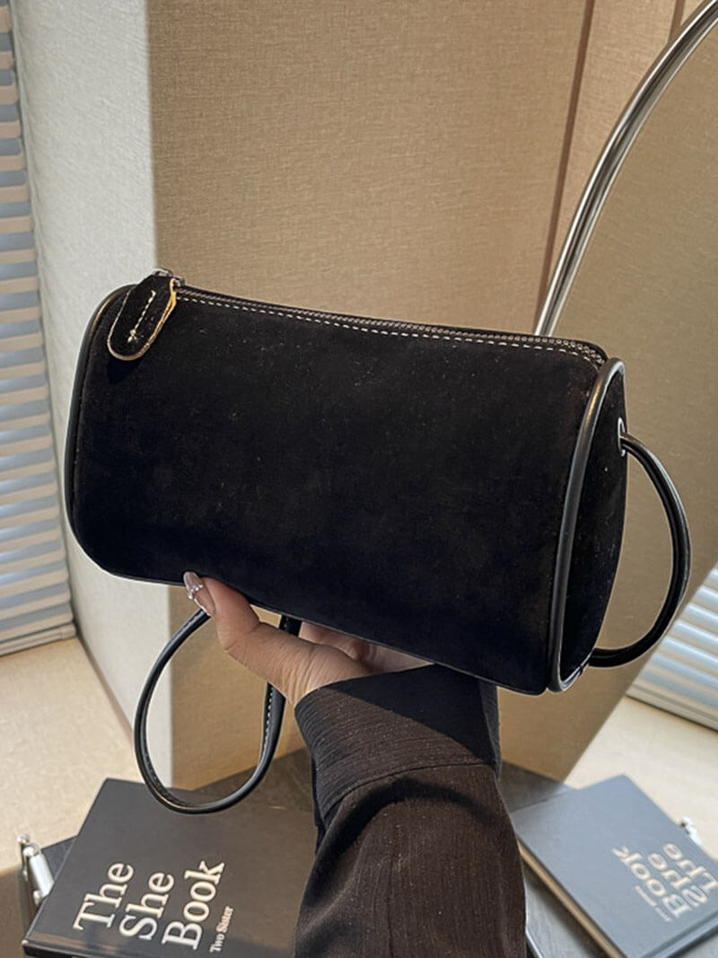 Borsa in camoscio Lara