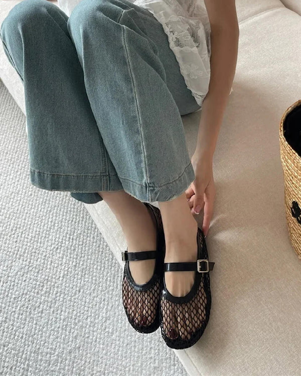 Ballerine con fibbia Laurette