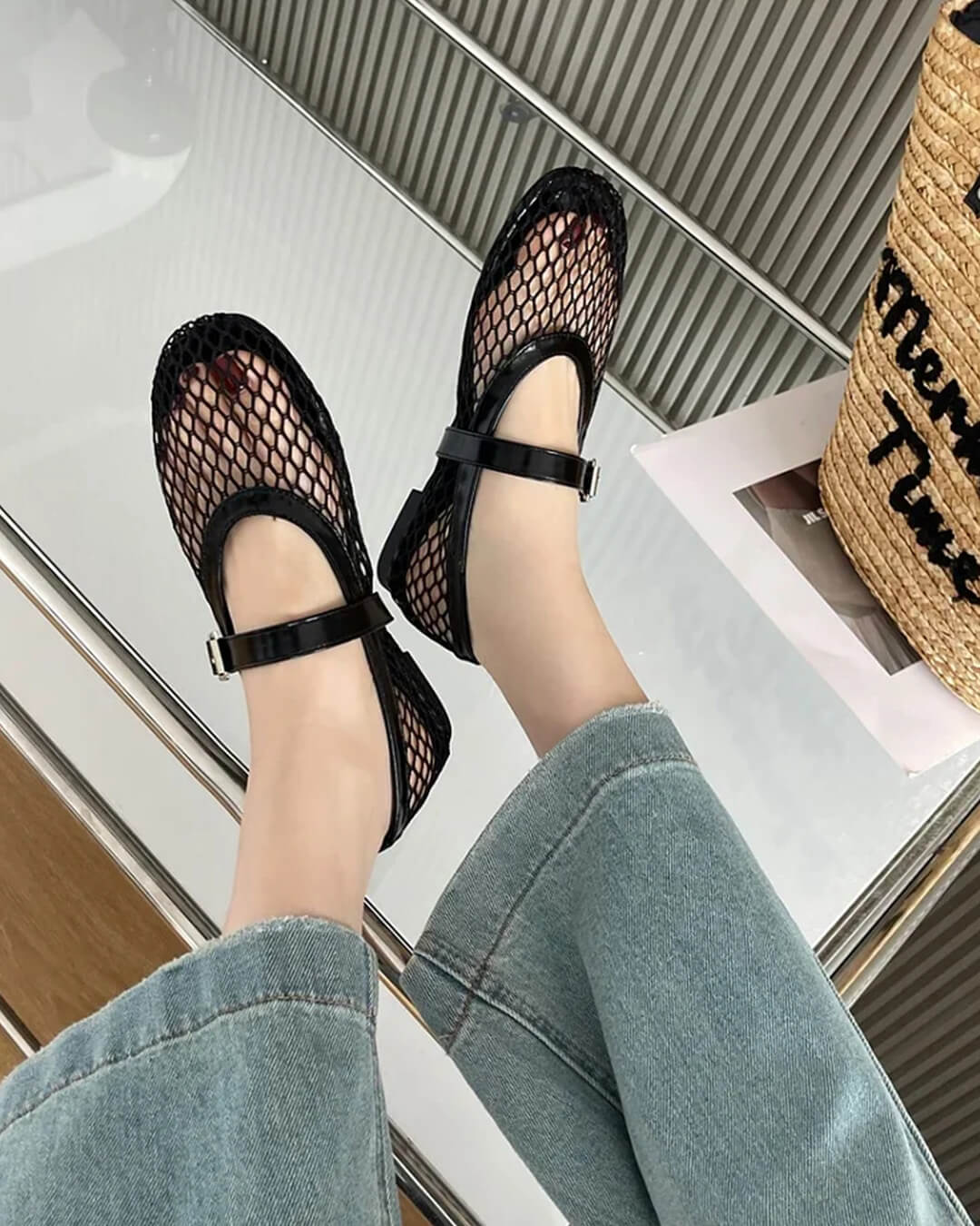 Ballerine con fibbia Laurette