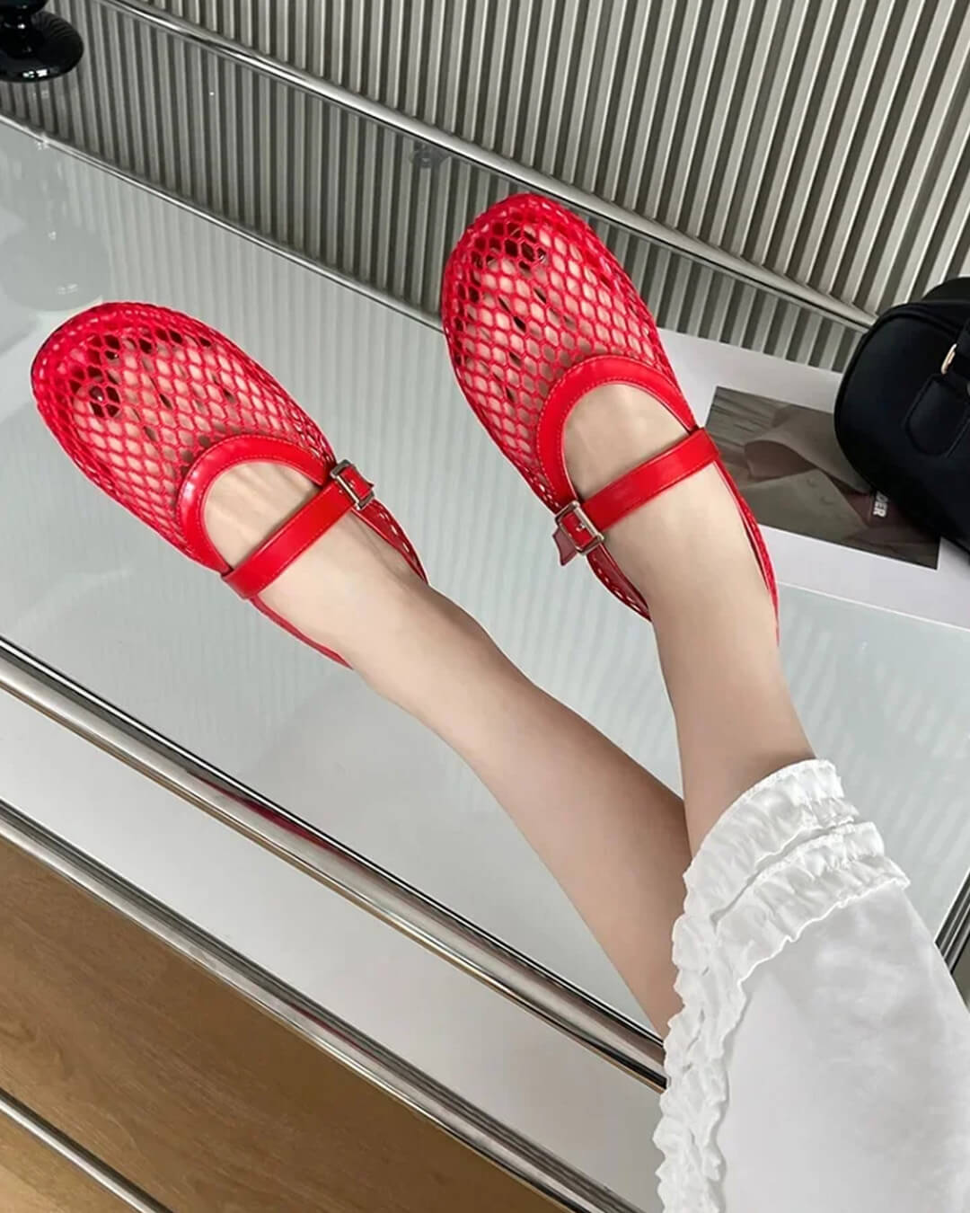 Ballerine con fibbia Laurette