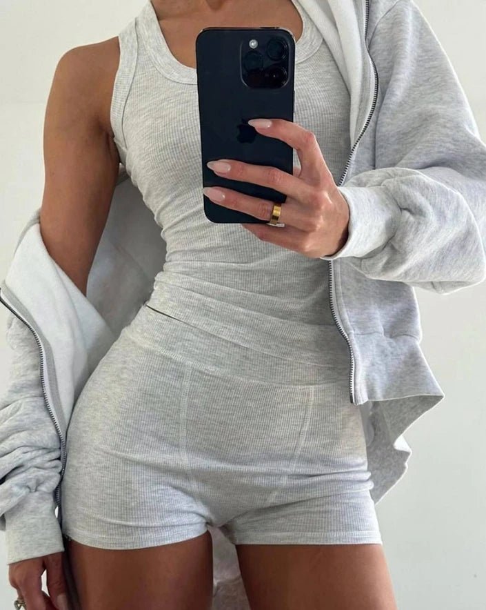 Completo con top a canottiera e shorts Liza