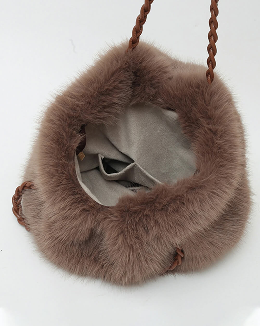 Borsa tote in ecopelliccia Loreen