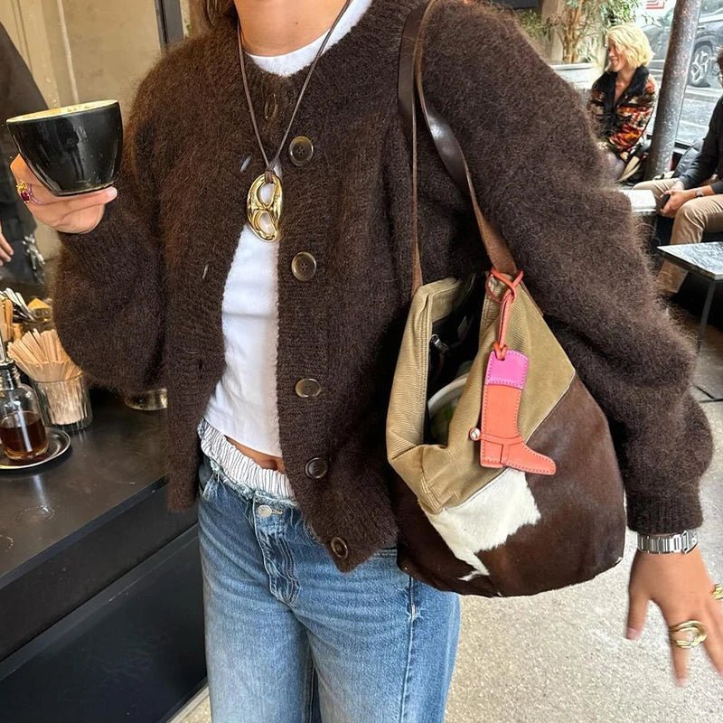 Cardigan in maglia Lucy