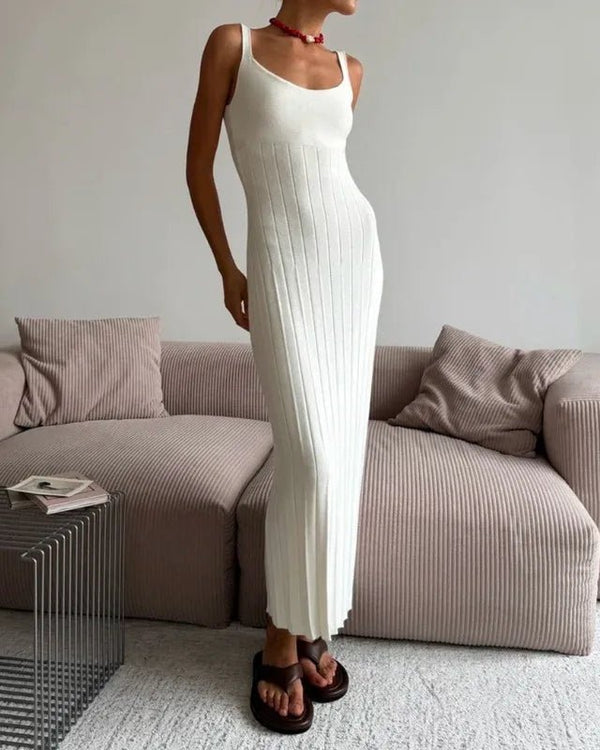 Abito in maglia con bretelle Lucy