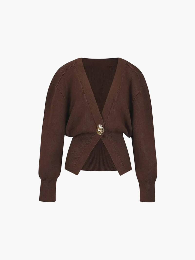 Cardigan lavorato a maglia Lyra