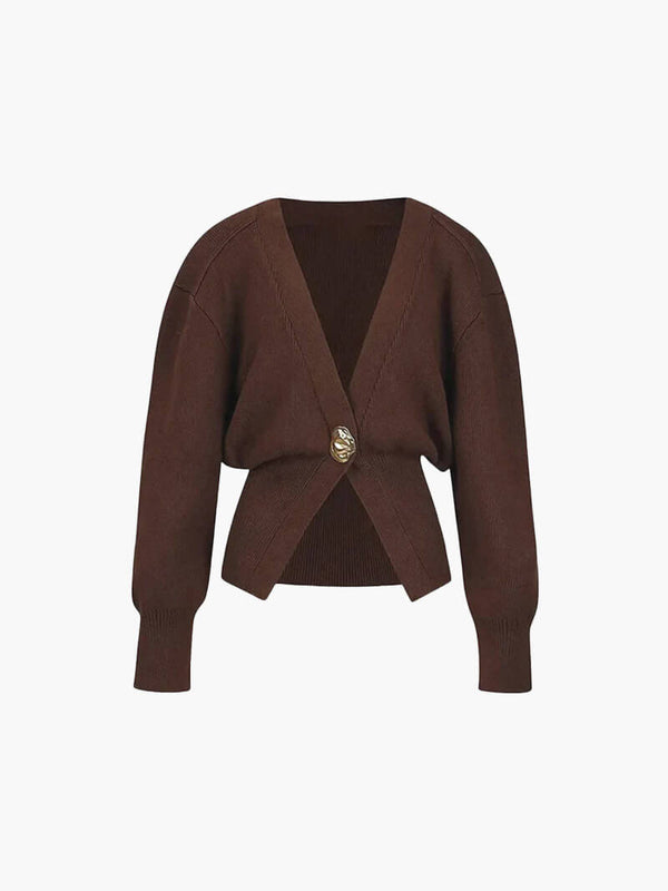 Cardigan lavorato a maglia Lyra