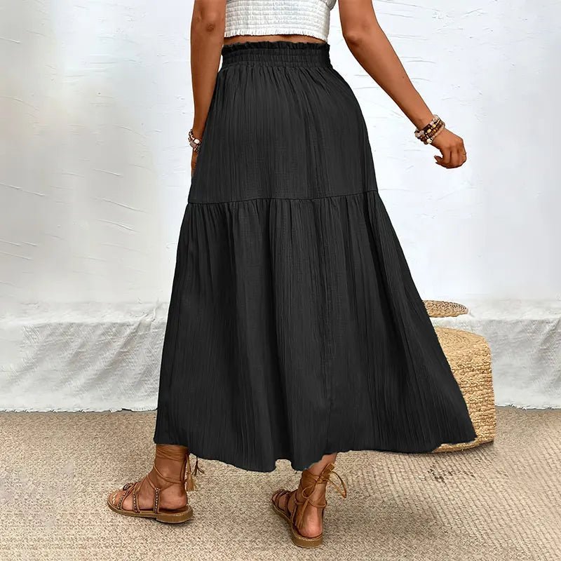 Gonna midi boho a balze Maia