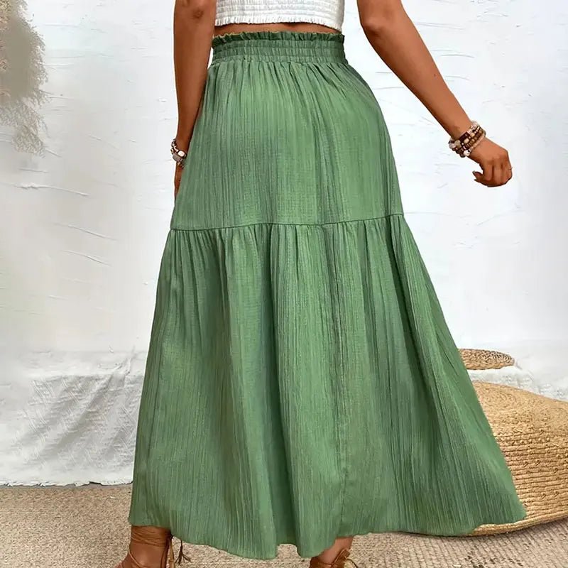 Gonna midi boho a balze Maia