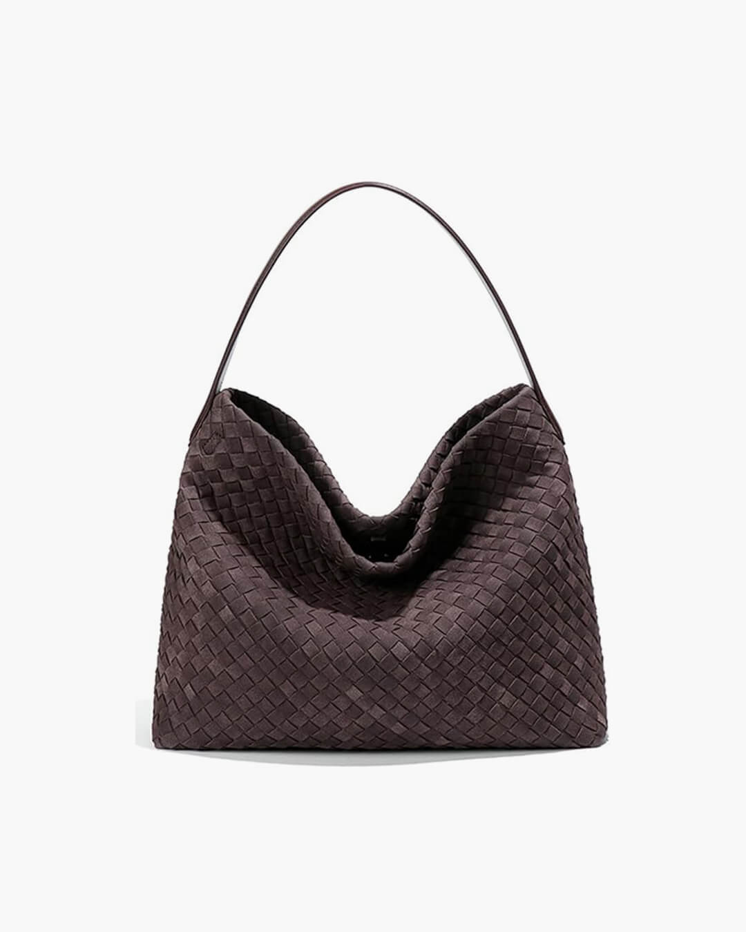 Borsa tote in pelle scamosciata Marceline