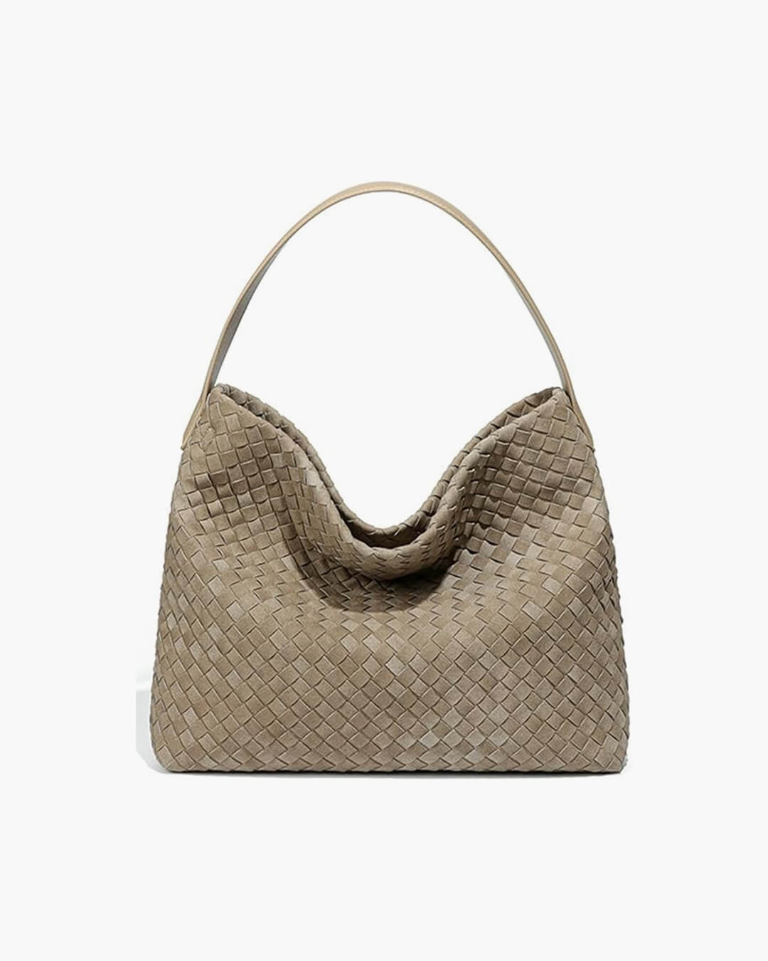 Borsa tote in pelle scamosciata Marceline