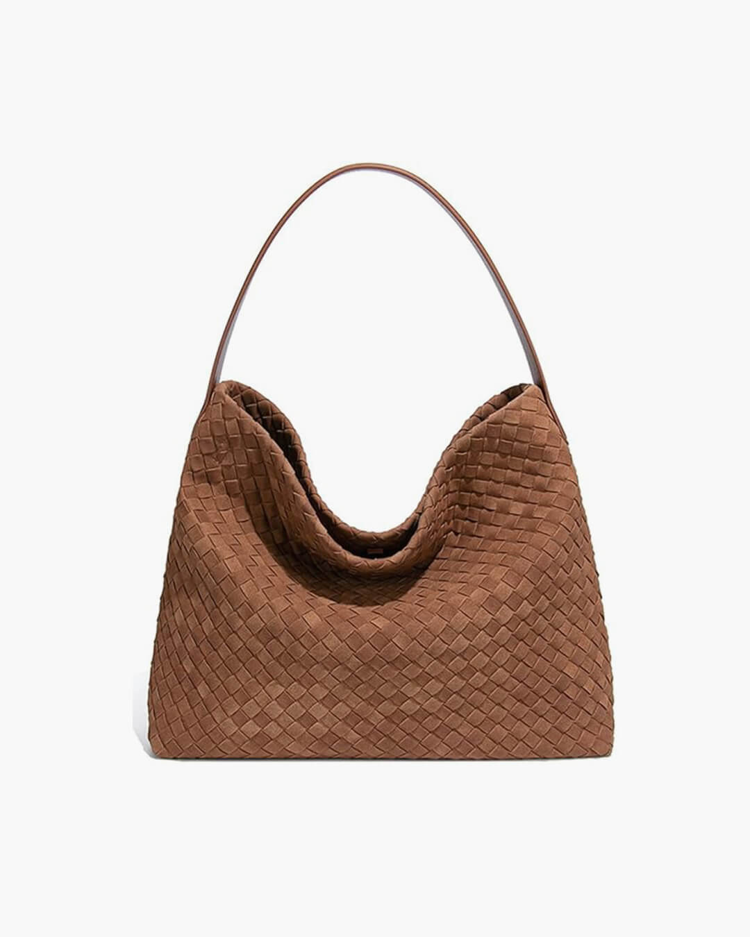 Borsa tote in pelle scamosciata Marceline
