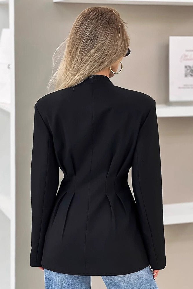 Blazer plissettato Margarita