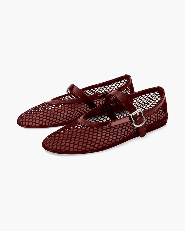 Ballerine in rete Margaux