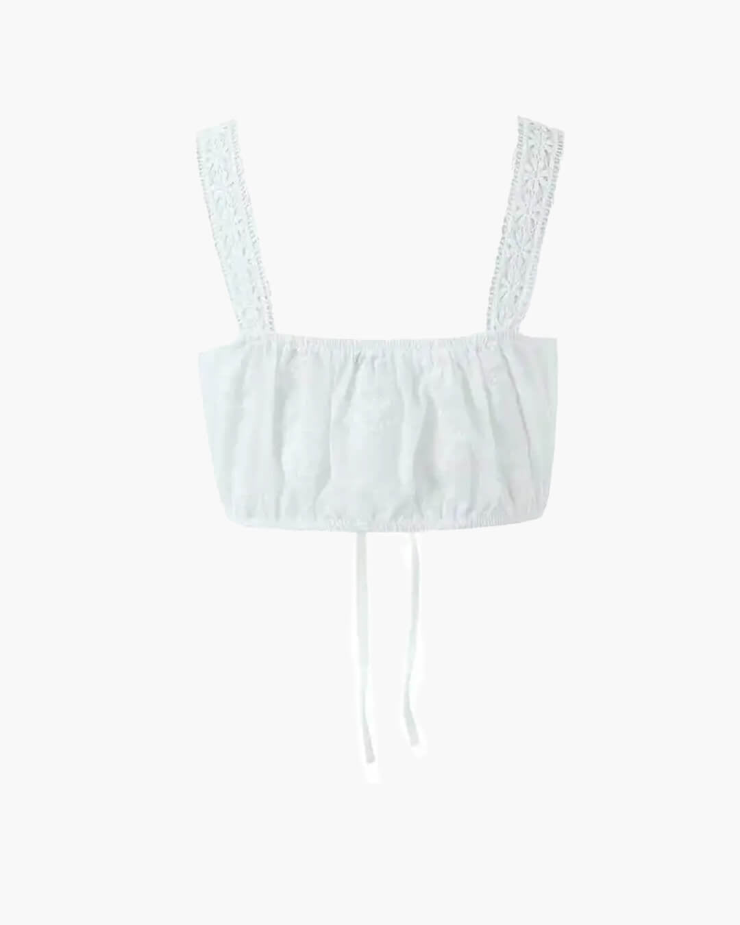 Completo boho con top corto e gonna lunga Margot