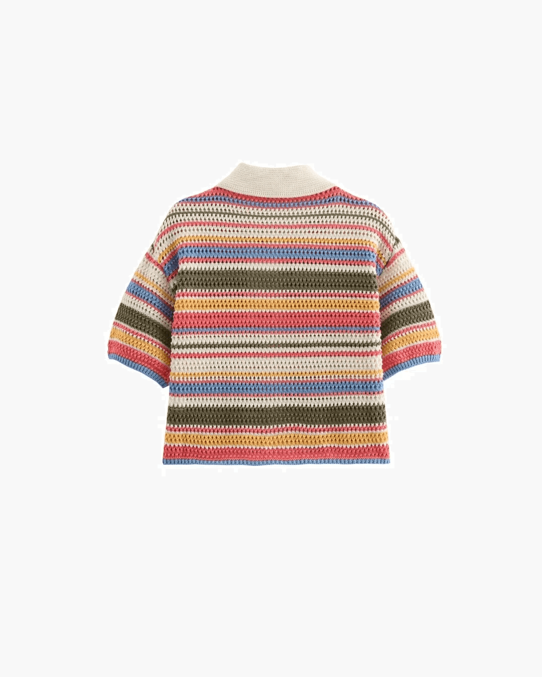 Completo corto in maglia a righe Margot