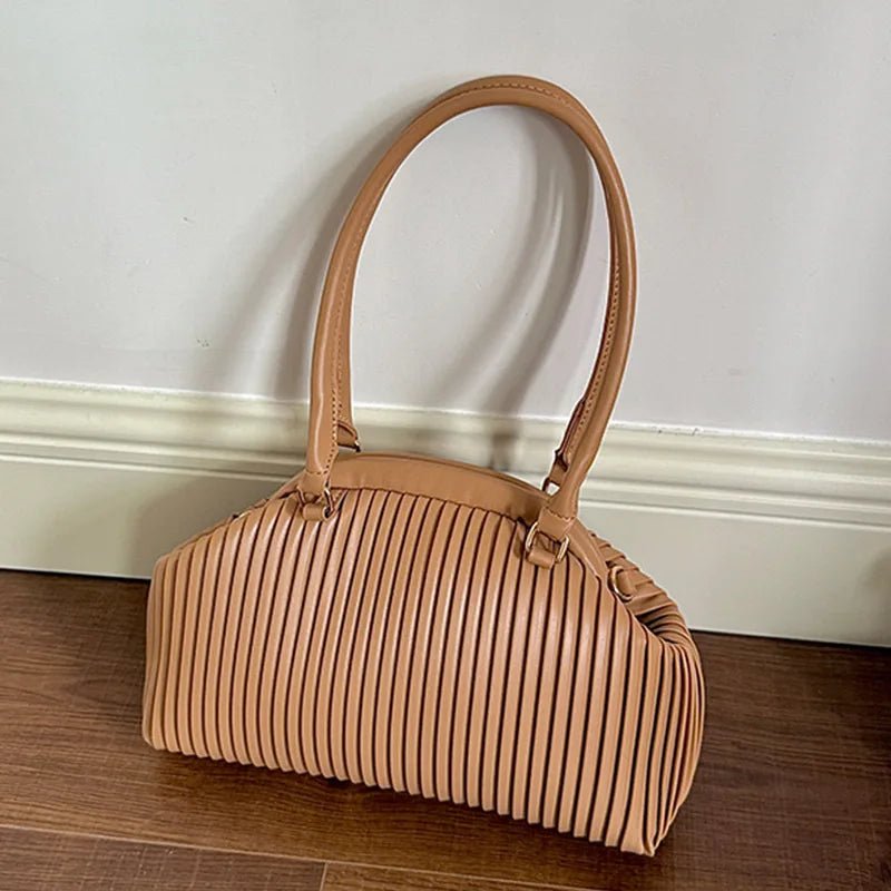 Borsa a spalla Mariana plissettata