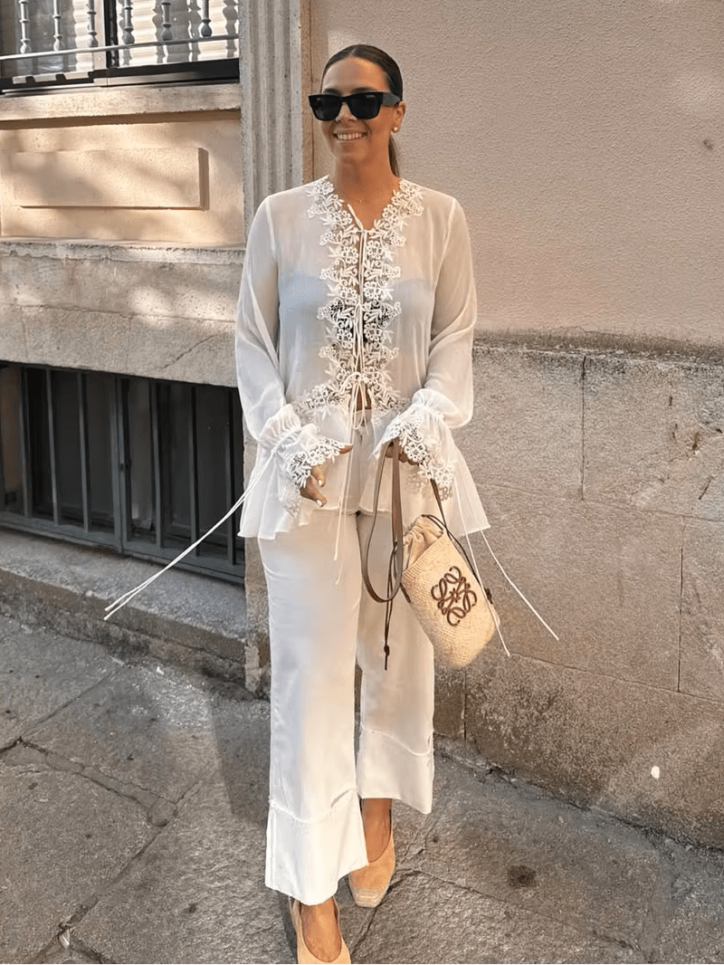 Cardigan traforato Marin