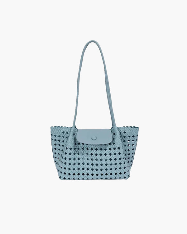 Borsa a spalla goffrata Marina