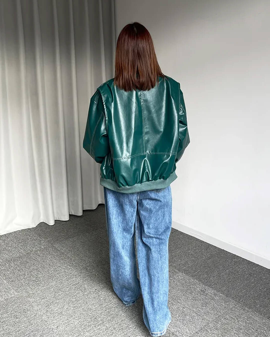 Giacca bomber con zip Marina