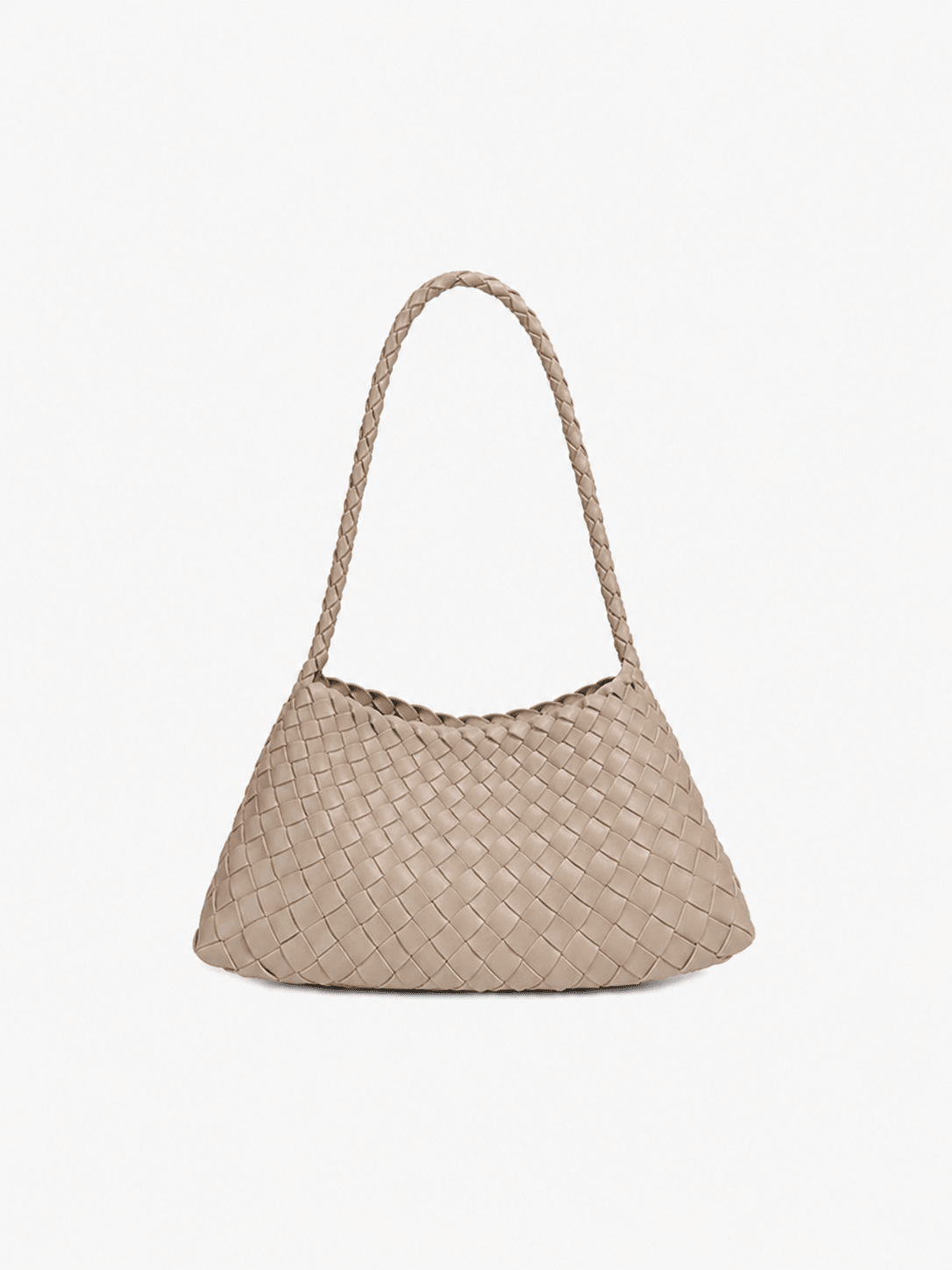 Borsa piccola Marissa in pelle vegana intrecciata