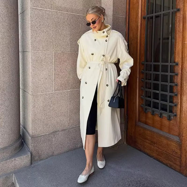 Trench con cintura Melissa