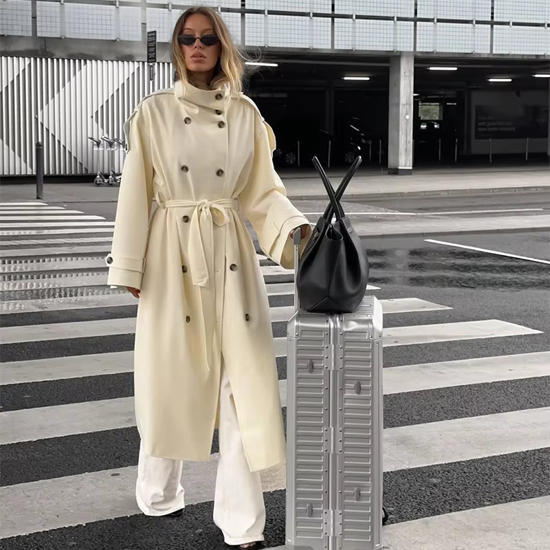 Trench con cintura Melissa