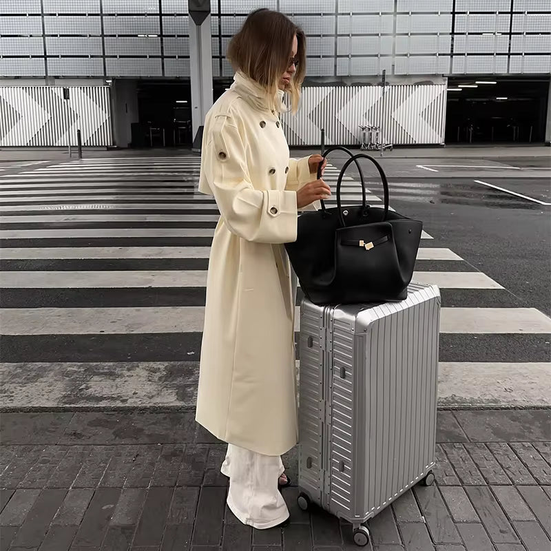 Trench con cintura Melissa