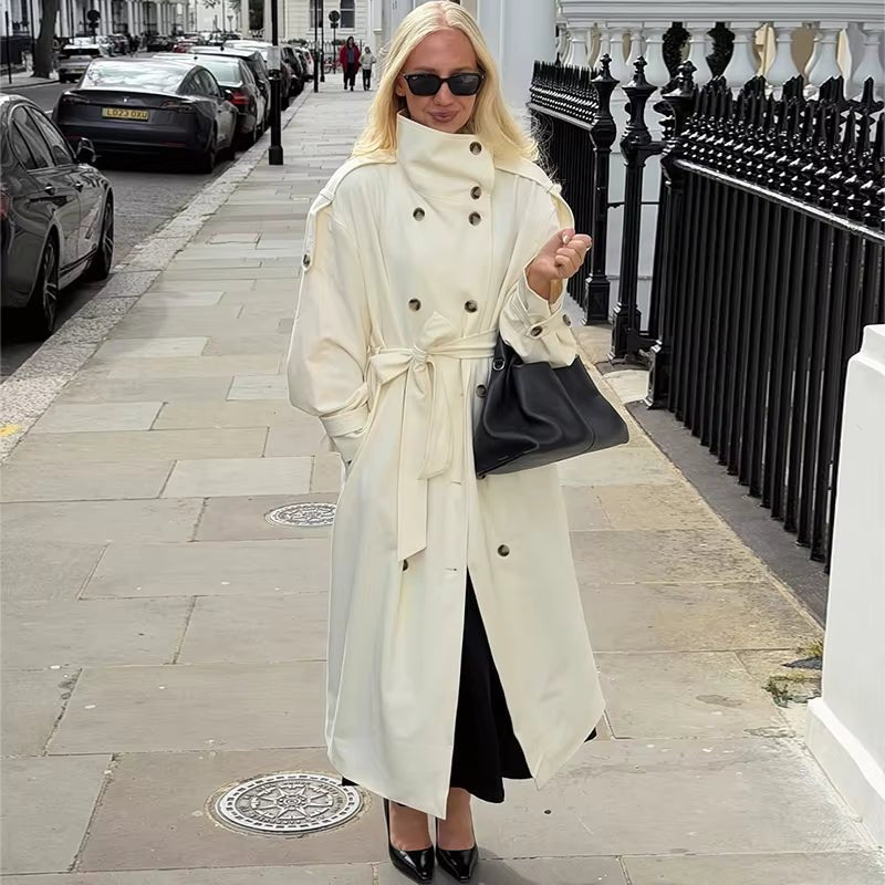 Trench con cintura Melissa
