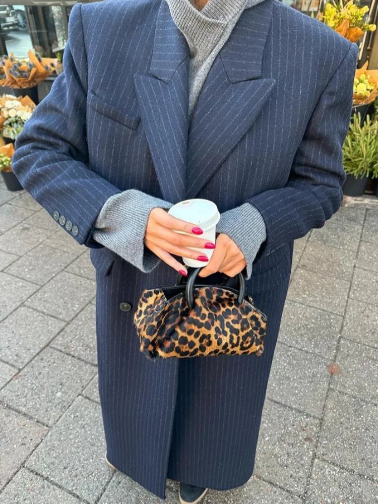 Cappotto lungo doppiopetto Monica