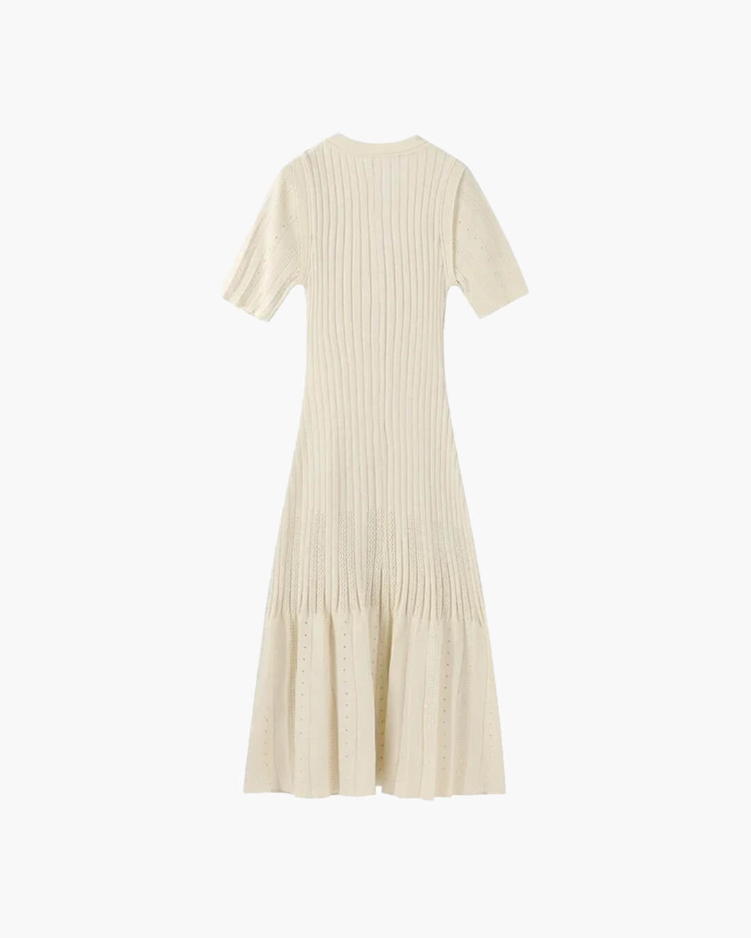Abito lungo in maglia aderente Nancy