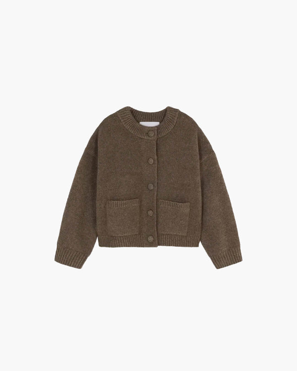 Cardigan in maglia pesante Nessa