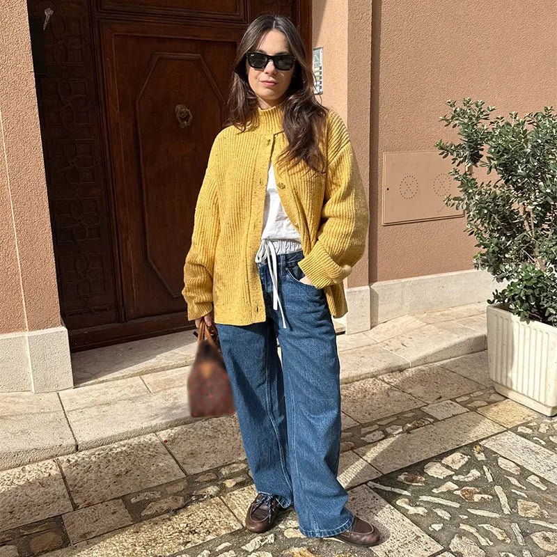 Cardigan in maglia oversize Nicola