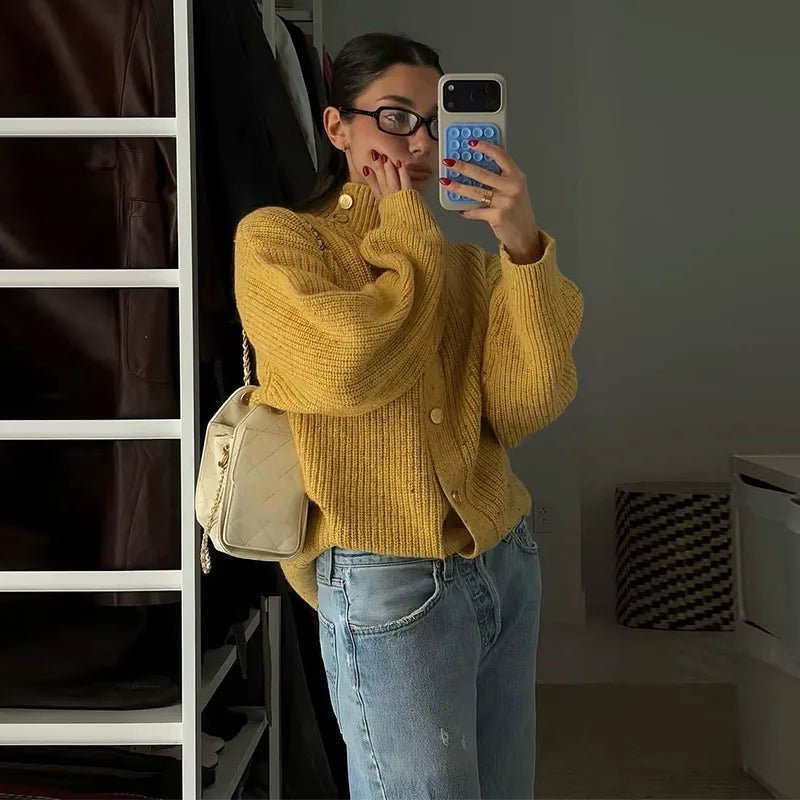 Cardigan in maglia oversize Nicola
