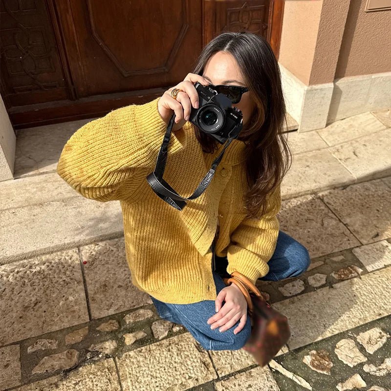 Cardigan in maglia oversize Nicola