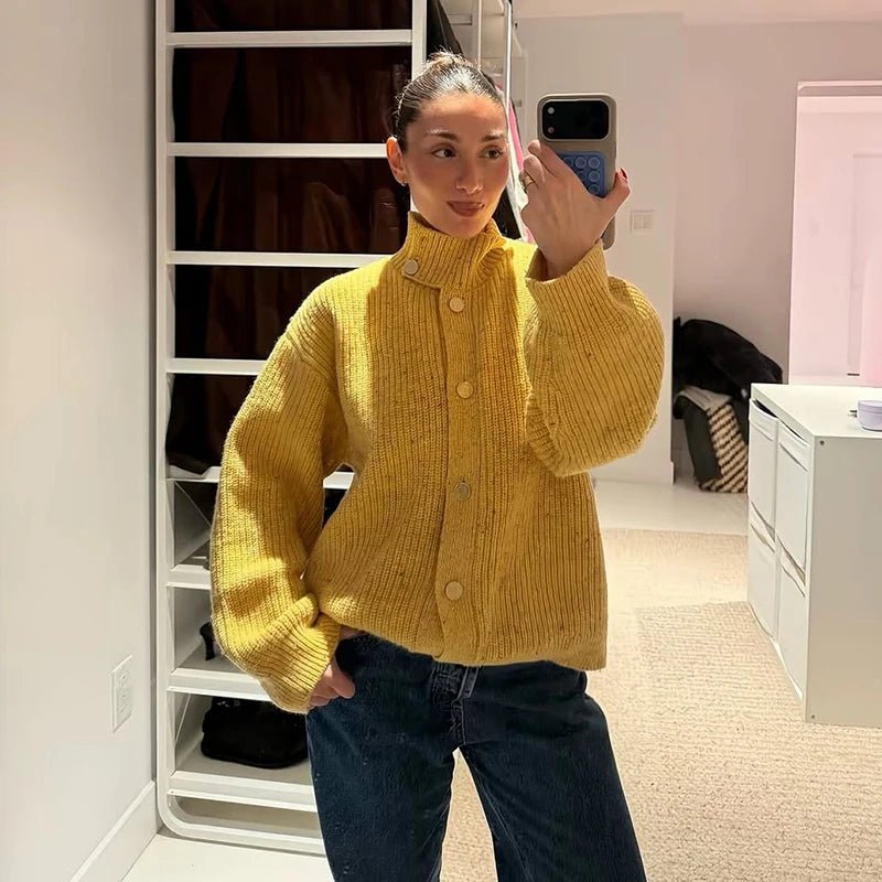Cardigan in maglia oversize Nicola