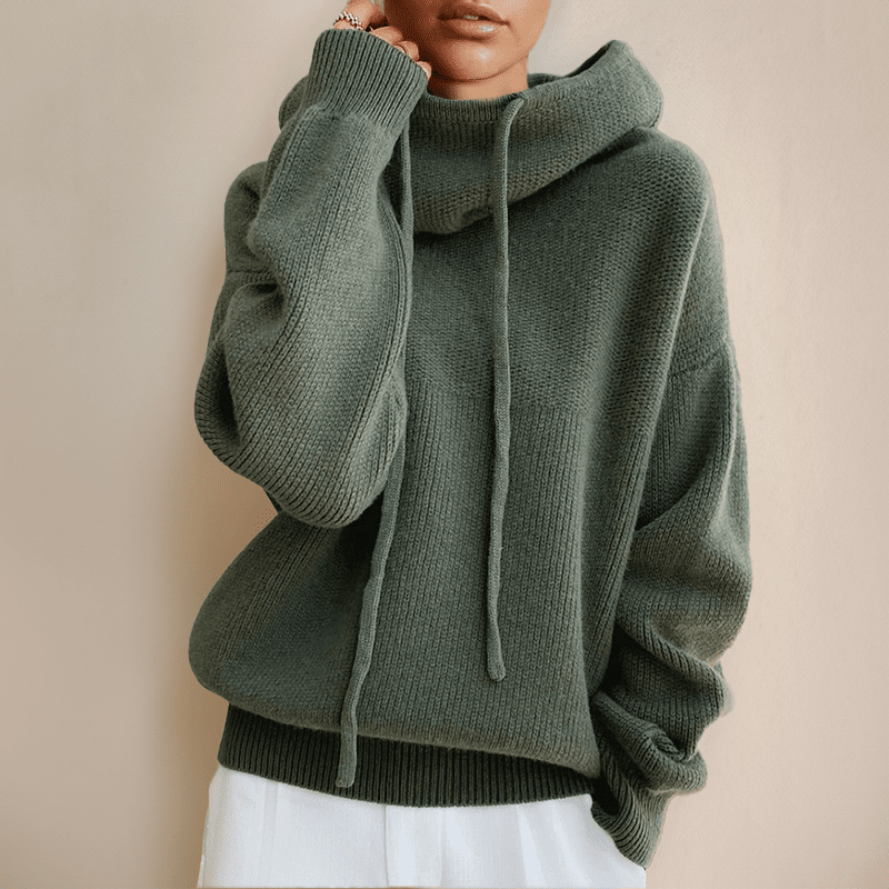 Maglione con cappuccio Nicole