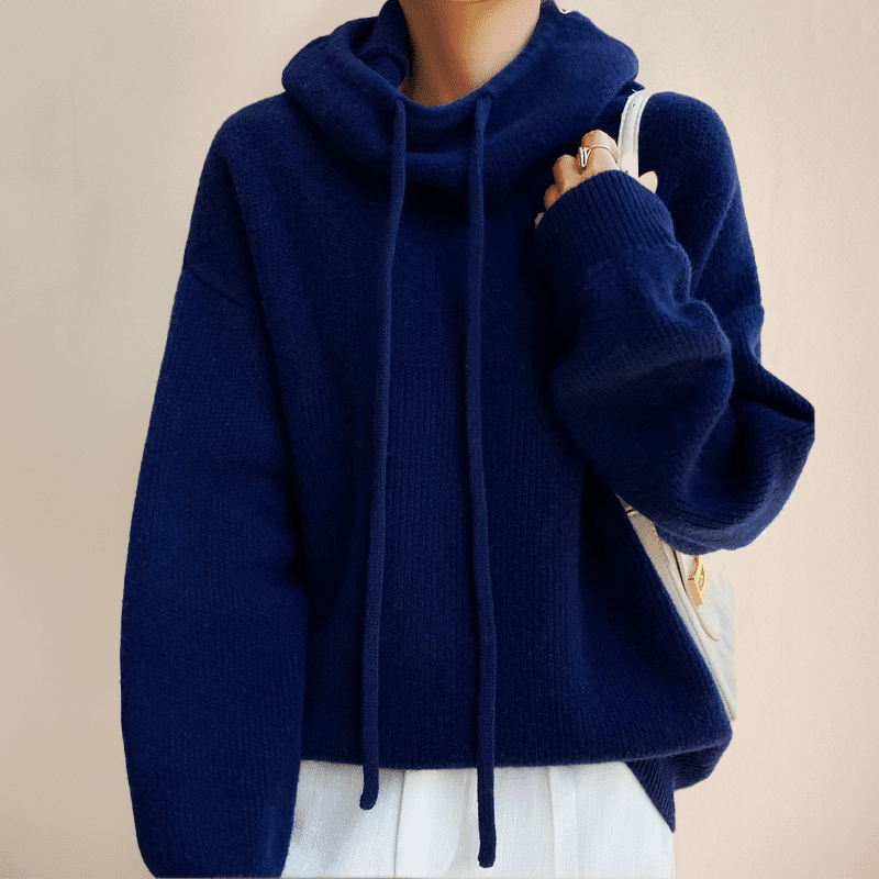 Maglione con cappuccio Nicole