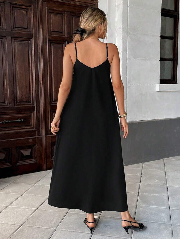 Nina Contrast Maxi Dress
