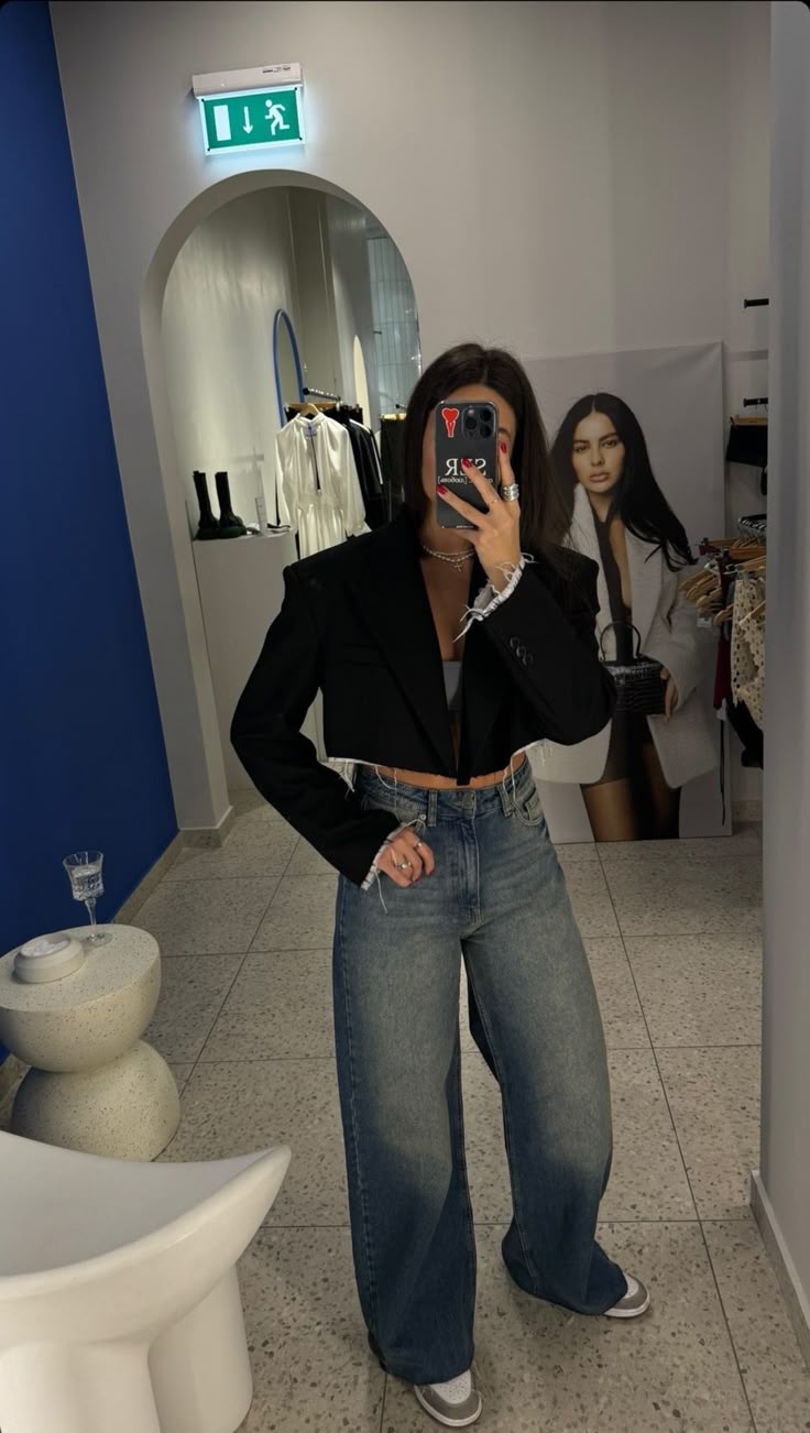 Giacca corta sartoriale imbottita Olga