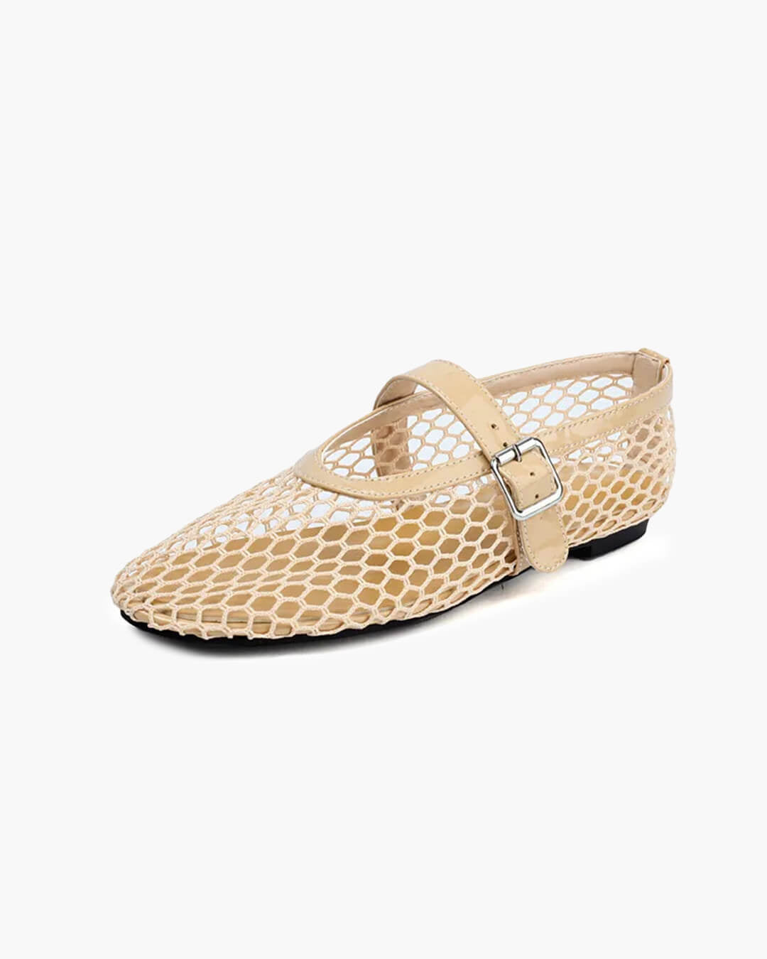Ballerine in rete con fibbia Ondine
