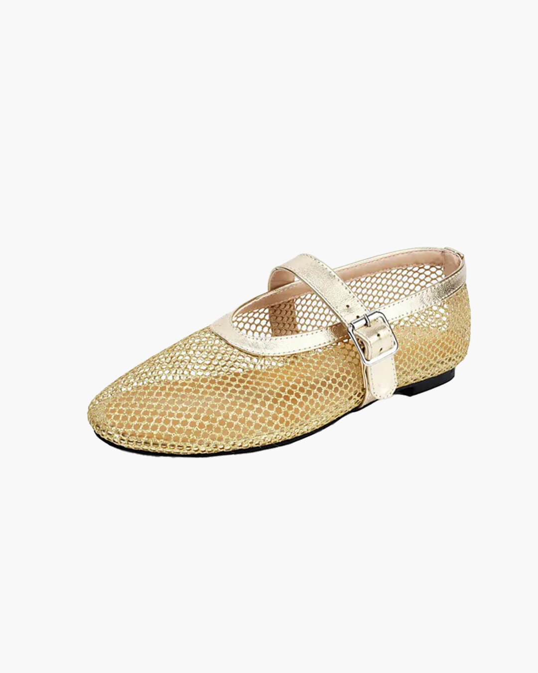 Ballerine in rete con fibbia Ondine