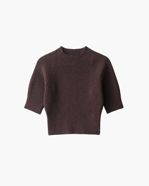 Paloma Top corto in maglia senza cuciture