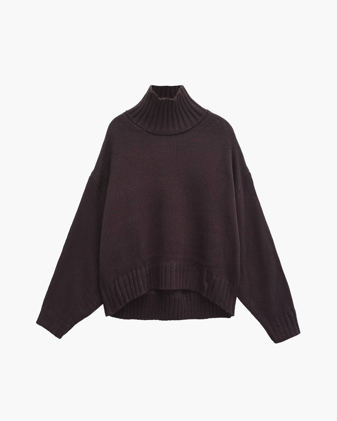 Maglione oversize a collo alto Phoebe
