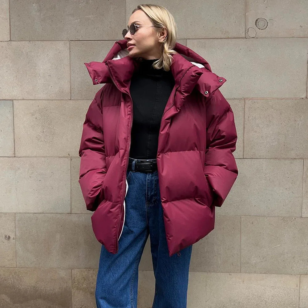 Parka oversize trapuntato