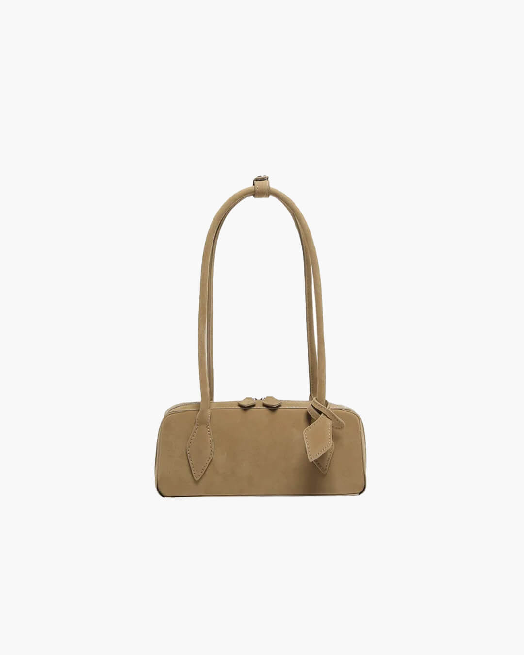 Borsa a spalla in camoscio Rebecca
