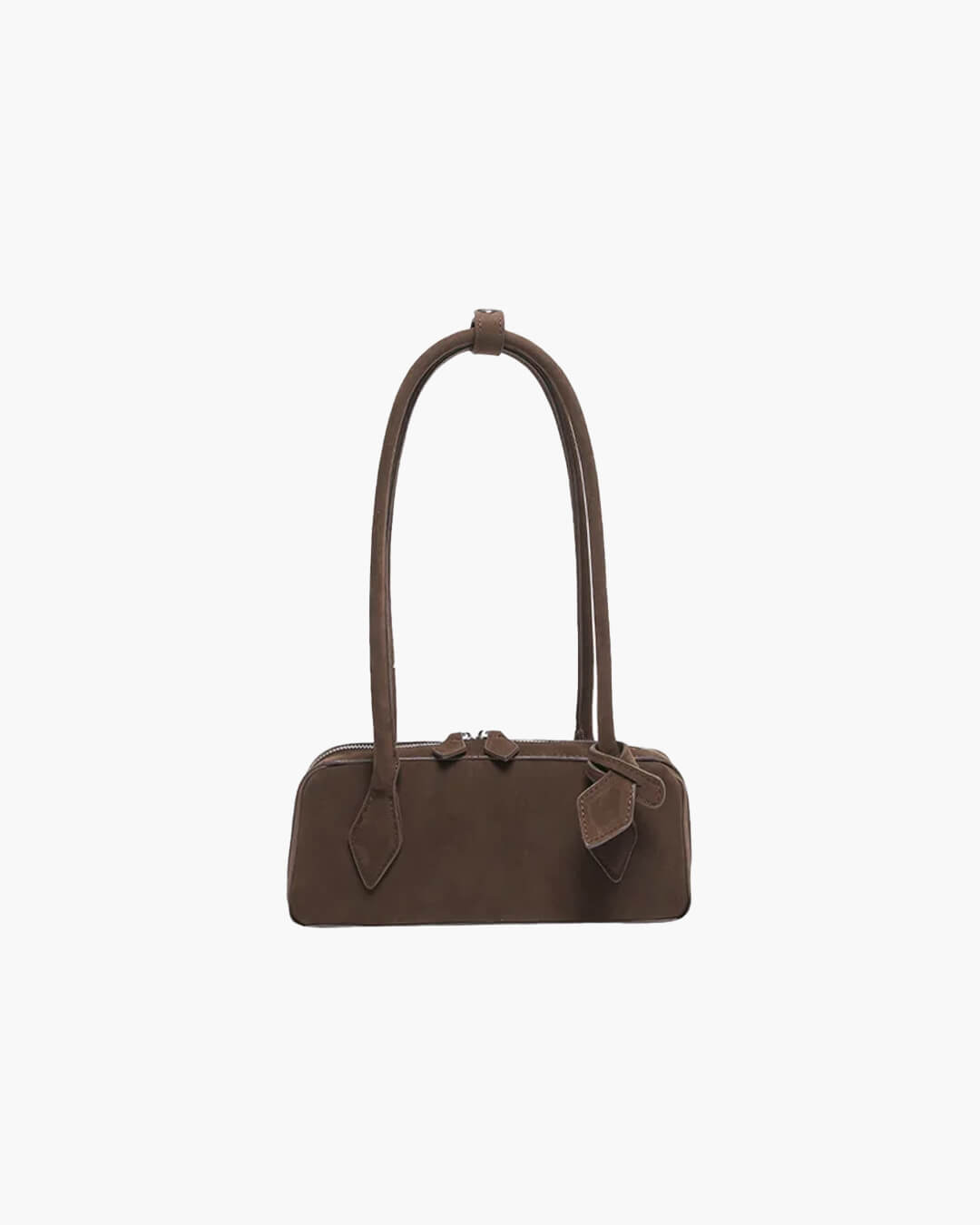 Borsa a spalla in camoscio Rebecca