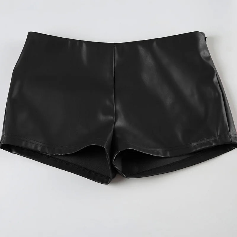 Shorts in pelle hipster Rhian